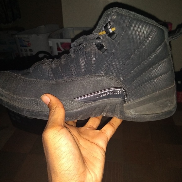 jordan 12 all black